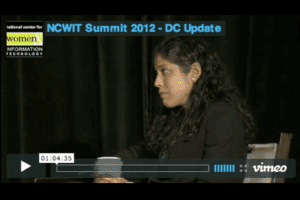NCWIT 2012 Summit - DC Update